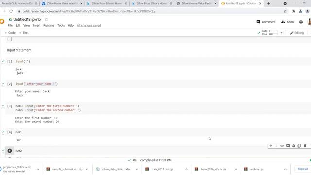 Python Programming Language (Tutorial) : Input Statement смотреть онлайн