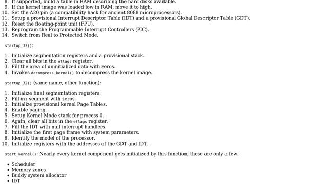 Unix & Linux: What happens after loading the linux kernel image into RAM (3 Solutions!!) смотреть онлайн