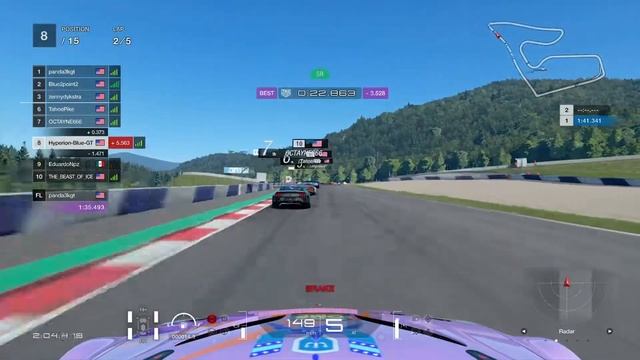 Gran Turismo Sport: Daily Race - Hyundai Genesis Gr.3 Races on a Morning Horizon смотреть онлайн