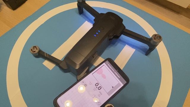 Виброметр и моторы дрона F22s 4K PRO