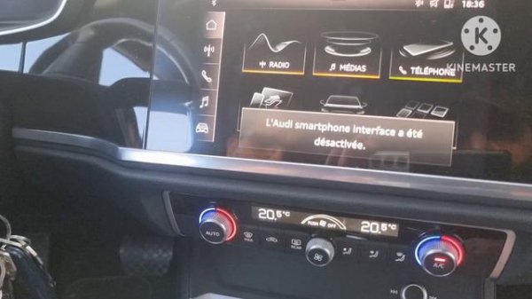 Audi Q3 2021 Activation Phone Apps Carplay Android Auto ️ Install Port USB Câblage ☎️ 0661.48.22.6