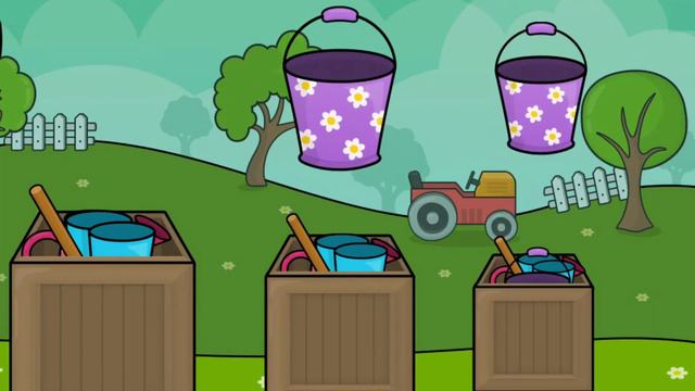 Учим размеры большой средний Маленький мультик про огород и размеры предметов развивающий мультик смотреть онлайн