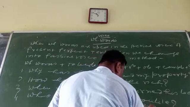 Class9_English Grammar, Wh.Words in the Active Voice Of Present Perfect Tense Into Passive voice смотреть онлайн