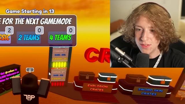 TMF PLAYS ROBLOX BLADE BALL! смотреть онлайн