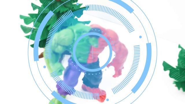 HULK SMASH Toys Collection Go~! Big Hulk, Hulkbuster, Iron Man, Green Red Hulk Toy Battle Royale #2