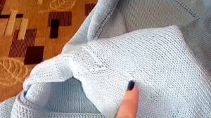 Летняя кофточка футболка спицами, большой размер