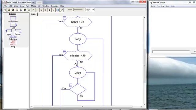 Nested Loop Flowchart Using Raptor смотреть онлайн