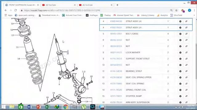 How to understand auto spare parts catalog Lesson 40 Urdu/Hindi смотреть онлайн
