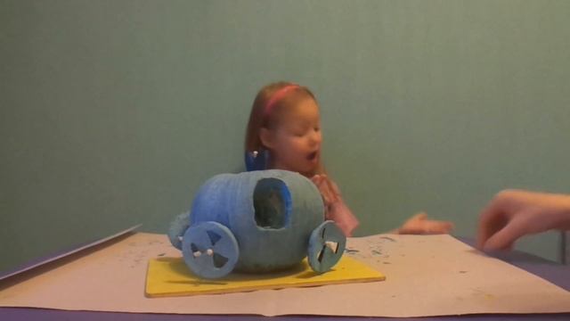 КАРЕТА для ЗОЛУШКИ из ТЫКВЫ! COACH for CINDERELLA PUMPKIN! смотреть онлайн