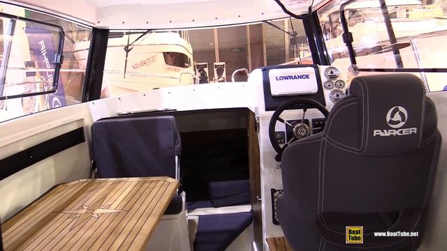 2017 Parker 770 Weekend Motor Boat - Walkaround - 2016 Salon Nautique Paris смотреть онлайн