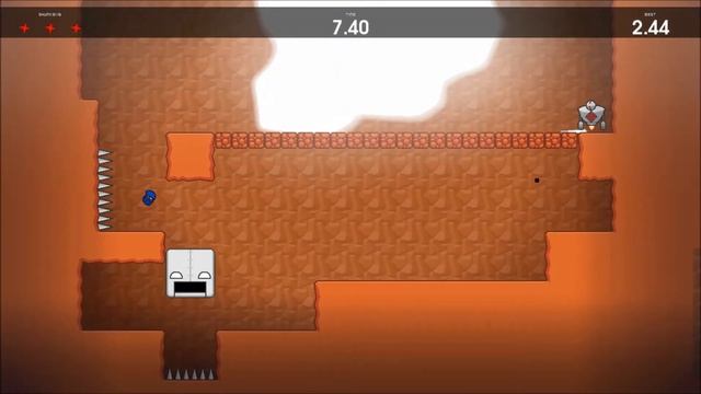 10 Second Ninja Walkthrough - Canyon - 3 Stars All Levels смотреть онлайн