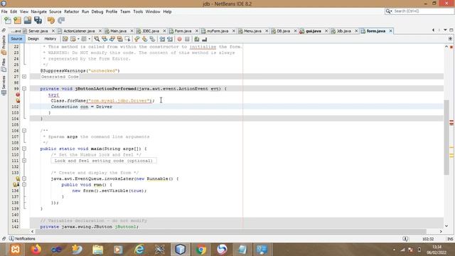 To Insert Data from Java JFrame form to MySQL Database. JDBC Part 1 смотреть онлайн