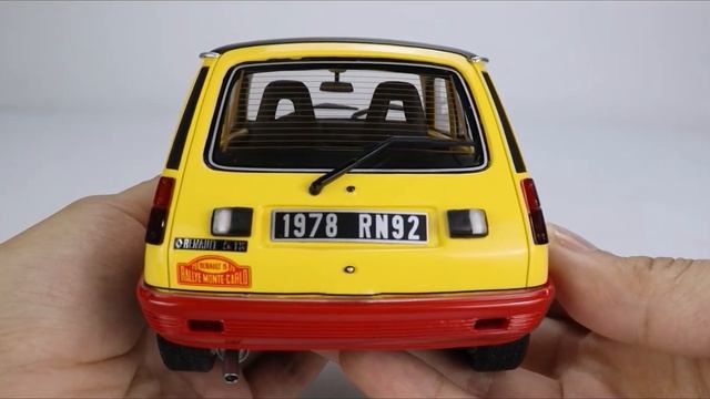 OttO Mobile 1:18 Renault 5 TS Monte Carlo (OT891) Resin Car Model смотреть онлайн