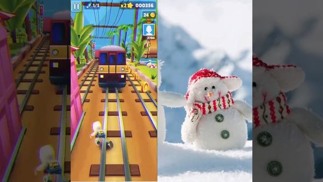 Играю в (Subway Surf) под песню (кит ты маму мав) смотреть онлайн