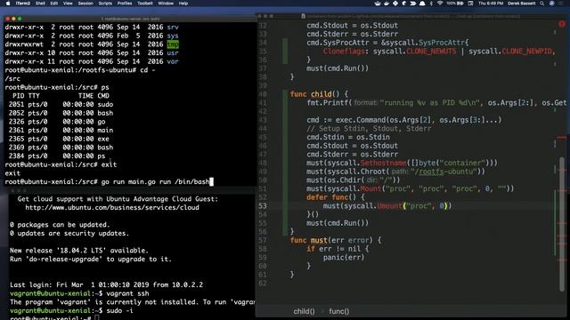 Derek Bassett - Containers from Scratch - Denver Meetup смотреть онлайн