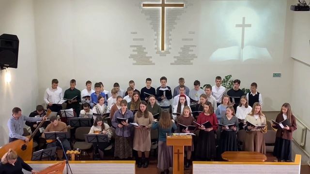 22 хор с церкви Фортечка г Брест - Он Иегова смотреть онлайн