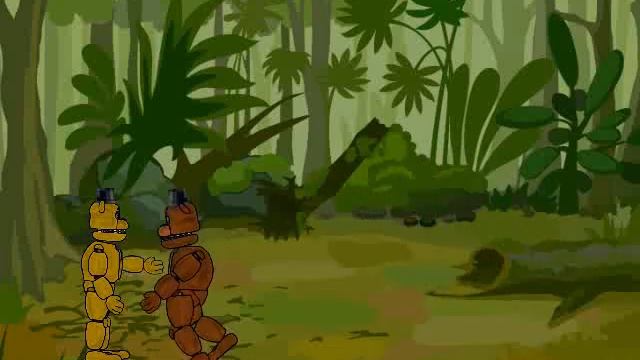 Golden Freddy VS Freddy.Fnaf Animation смотреть онлайн