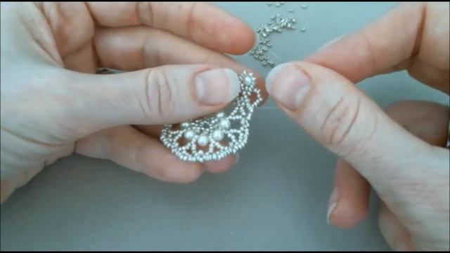 Beaded Bracelet Russian Frosts Браслет из бисера Русские Морозы смотреть онлайн