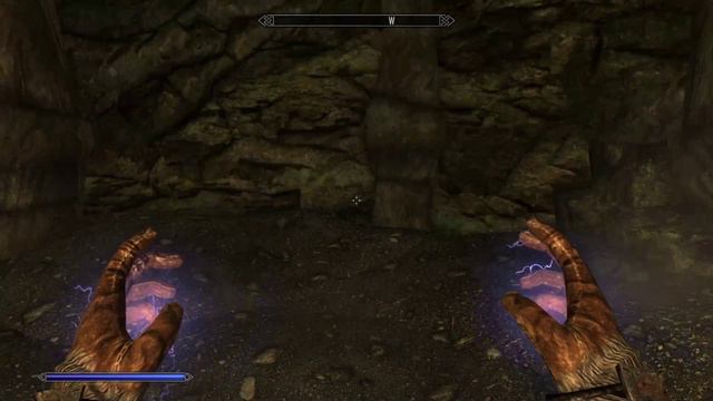 Исследуем утёсную пещеру в The Elder Scrolls V Skyrim - Special Edition смотреть онлайн