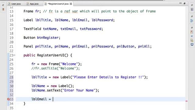 Java AWT Swing Tutorial смотреть онлайн