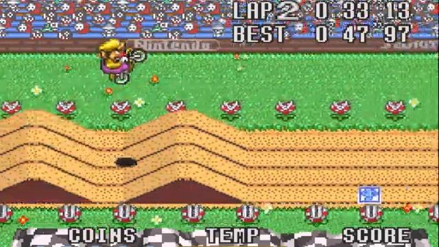 BS Excitebike Bun Bun Mario Battle Stadium 4 SNES смотреть онлайн