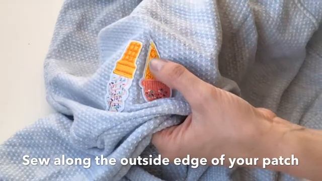 How To Sew On A Patch. Learn to Sew On A Patch By Hand, With A Sewing Machine, or Iron -On. смотреть онлайн