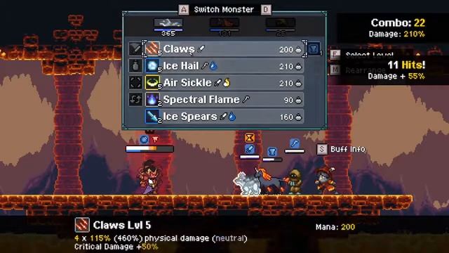 Monster Sanctuary 18: Magma Chamber Boss смотреть онлайн