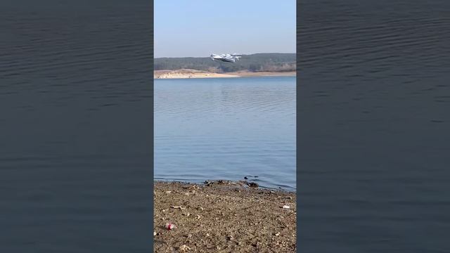 БЕ 200. Забор воды на Симферопольском водохранилище. смотреть онлайн
