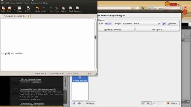 How to connect your media player to Ubuntu 9.04 using Amarok 1.4 смотреть онлайн