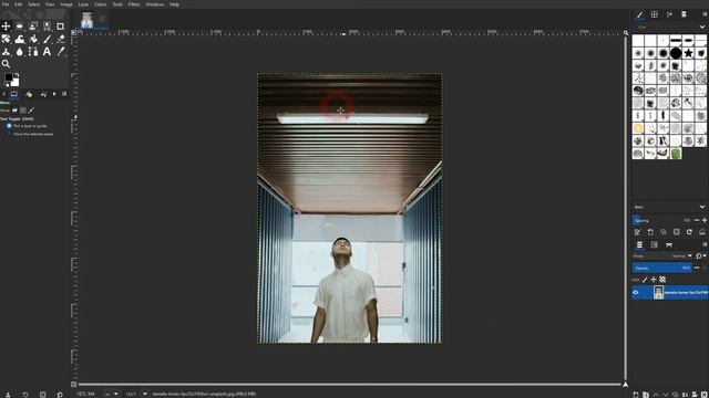 How to Flip an Image in Gimp смотреть онлайн