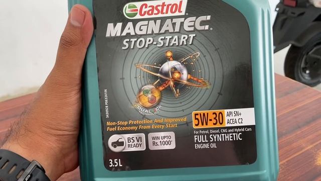 Castrol Magnatec 5w30 Fully Synthetic Engine Oil For Petrol, CNG & Hybrid Cars #castrolmagnatec