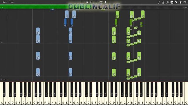 Splatoon 2 - Bomb Rush Blush - DJ Octavio feat. Callie Theme Piano Tutorial Synthesia смотреть онлайн