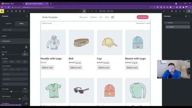 Bricks: WooCommerce Overview смотреть онлайн
