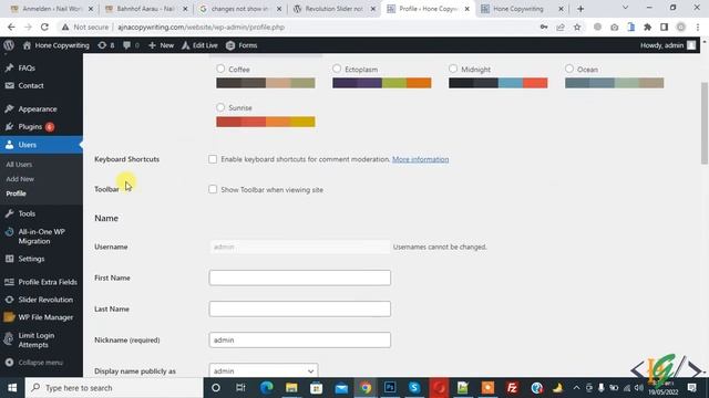 How to Fix the Missing Admin Bar on WordPress | Toolbar Not Showing смотреть онлайн