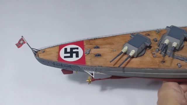 Tamiya Bismarck 1/350 Finish смотреть онлайн