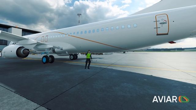 INSANE REALISM in VR - Airport Ground Handling Simulator by AVIAR смотреть онлайн
