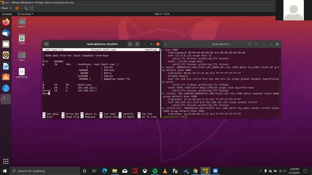 Linux administrator class | Ip address | DNS configuration смотреть онлайн