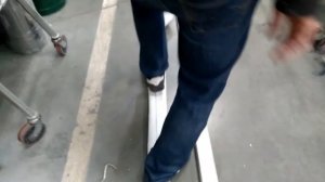 Перекатка пожарных рукавов на новое ребро.