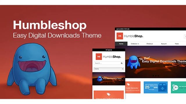 Humbleshop - Minimal Easy Digital Downloads Theme | Themeforest Website Templates and Themes смотреть онлайн