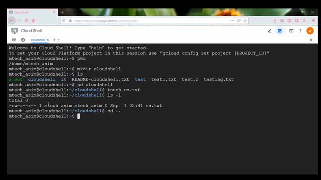 Online Unix terminal for Shell Scripting || Google Cloud - Introduction to Cloud Shell Editor смотреть онлайн