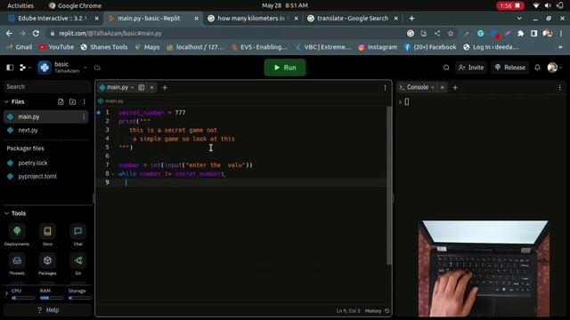 How to Make Game in Python Game Name (Find secrets numbers.) смотреть онлайн