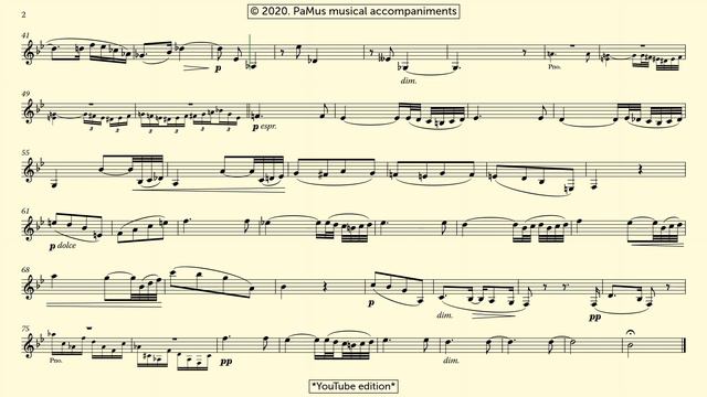 Johannes Brahms: Clarinet sonate No. 1, 2nd movement смотреть онлайн