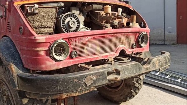 Unimog 406 - вторая жизнь (часть 1)