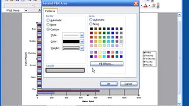MS Excel 2003 Basic ( Charts and Graphs part -2) Lesson - 20 смотреть онлайн