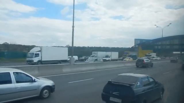 Поездка на автобусе Волжанин-6270.00 С 125 ТН 777 Маршрут № б/н Метро Выхино - УТК Садовод смотреть онлайн