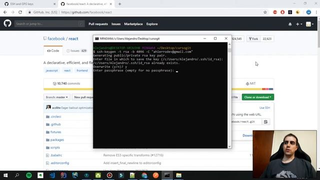 Configurar una clave SSH con GIT en Windows смотреть онлайн