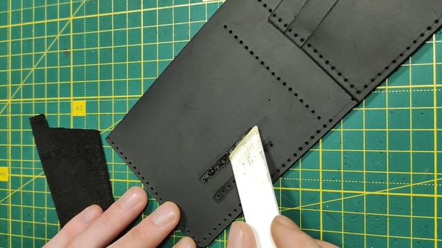Как сделать простое портмоне своими руками.#МужскоеПортмоне смотреть онлайн