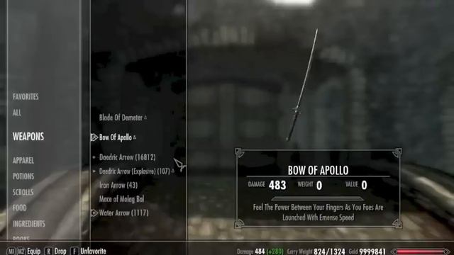 skyrim - 3 mods special arrows and awesome god weapons смотреть онлайн