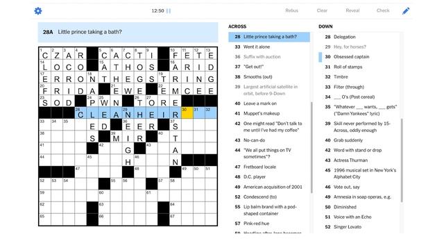 Solve With Me: The New York Times Crossword - Wednesday, December 1, 2021 смотреть онлайн