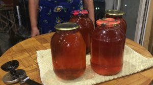 Яблочный сок из соковыжималки на зиму очень просто.mp4